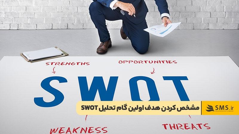 تعیین هدف تحلیل SWOT