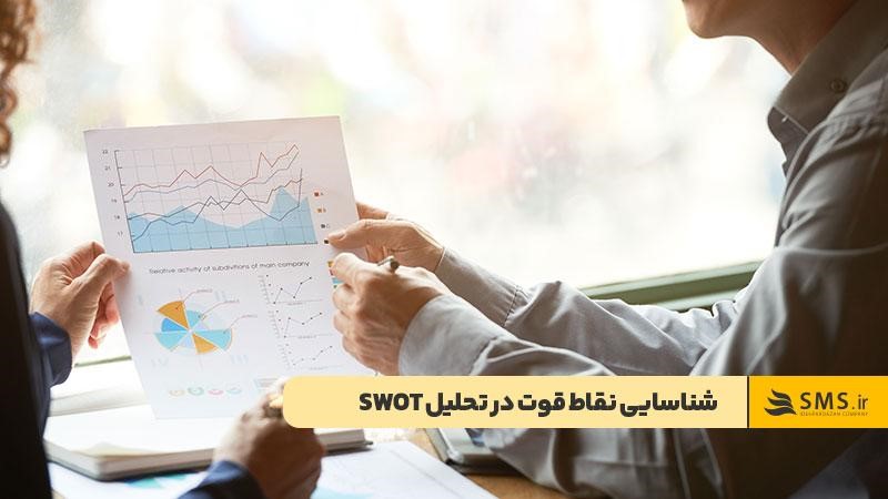 شناسایی نقاط قوت هنگام اجرای تحلیل SWOT
